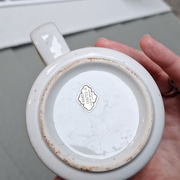 Vintage Otagiri Japan Coastal Beach Fisherman Scene Mug Boats Seagulls - Picture 7 of 7